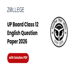 UP Board Class 12 English Question Paper 2026 with Answer Key and Solution Pdf